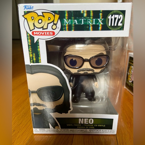 NIB Matrix Funko Pop trio of Morpheus, Trinity, and Neo. All new in boxes. - Picture 2 of 4